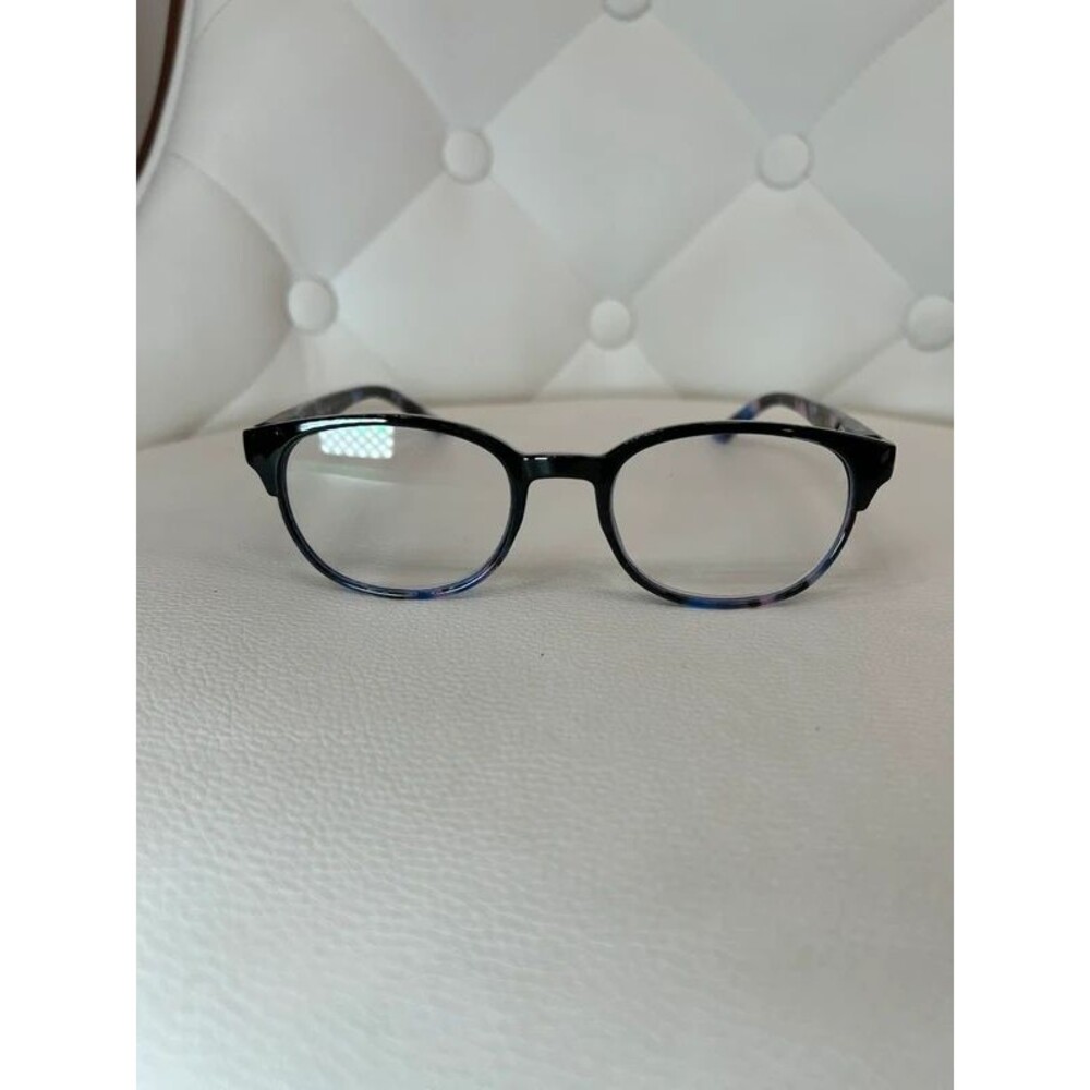 Blue Light Reading Glasses VK couture VKB01 Blue Light Filter +1.25 Rectangle Bl